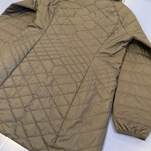 The North Face Mossbud Insulated Reversible Parka, Black, Size L - Picture 9 of 12